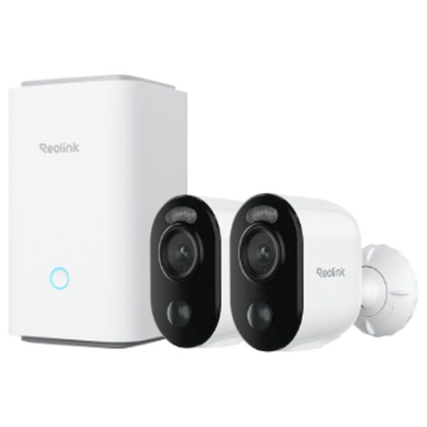 Reolink Home Hub komplektas: 2 × Argus 3E + Home Hub, 3 MP