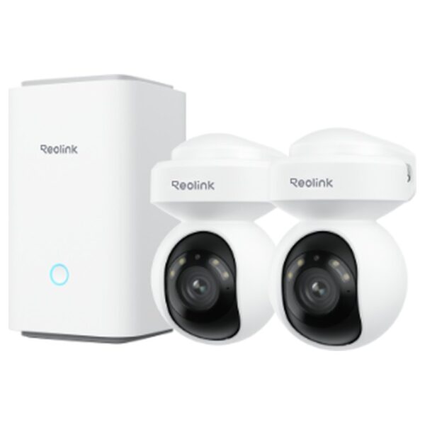 Reolink Home Hub komplektas: 2 × E1 Outdoor + Home Hub, 5 MP