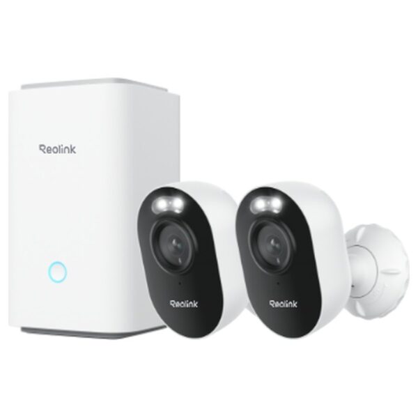 Reolink Home Hub komplektas: 2 × Lumus + Home Hub, 4 MP