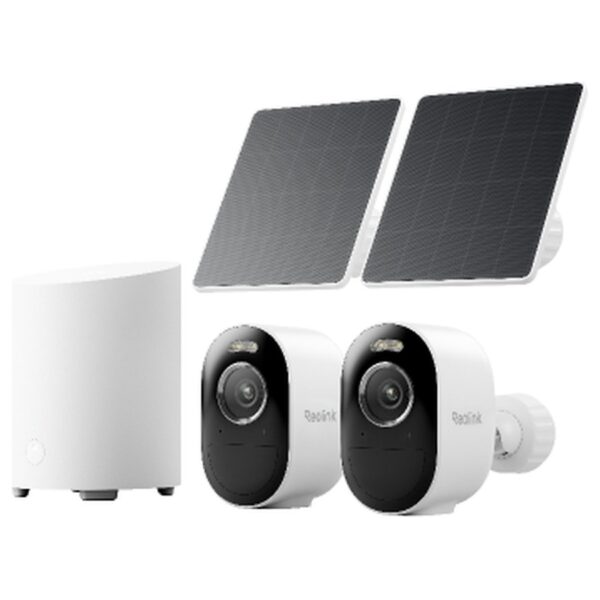 Reolink Home Hub Mini komplektas: 2 × Argus 3 Pro + Home Hub Mini, 5 MP