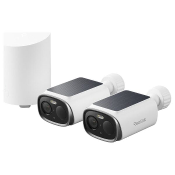 Reolink Home Hub Mini komplektas: 2 arba 4 × Argus Solar + Home Hub Mini, 5 MP