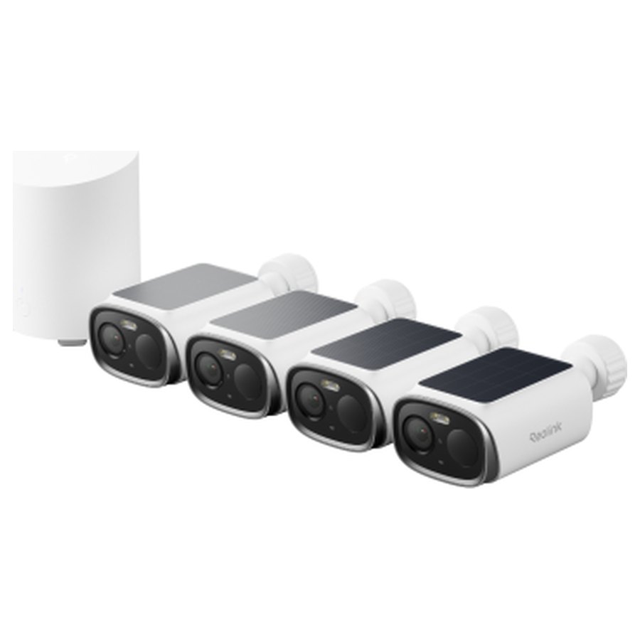 Reolink Home Hub Mini komplektas: 2 arba 4 × Argus Solar + Home Hub Mini, 5 MP