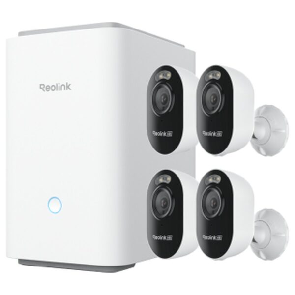 Reolink Home Hub Pro komplektas: 4 × Lumus Pro + Home Hub Pro, 8 MP