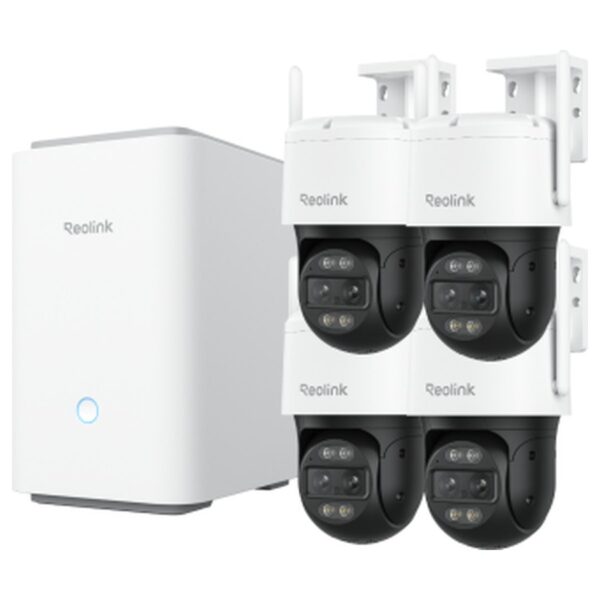 Reolink Home Hub Pro komplektas: 4 × TrackMix WiFi + Home Hub Pro, 8 MP