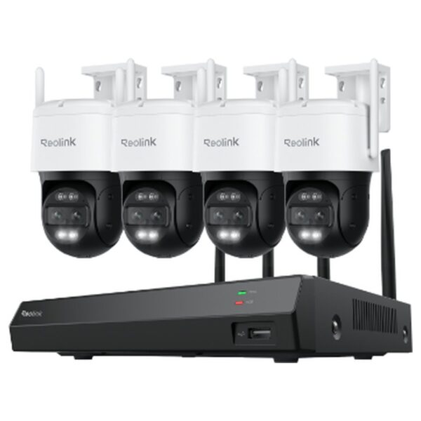 Reolink RLK12-800WTM4 WiFi stebėjimo komplektas: įrašymo įrenginys + 4 TrackMix kameros, 4K