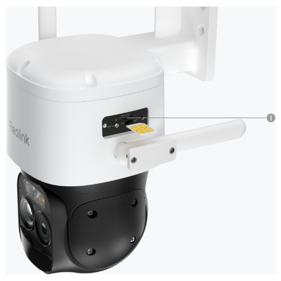 Reolink TrackMix LTE Plus 2 4G stebėjimo kamera su saulės baterija ir išoriniu akumuliatoriumi, 4 MP
