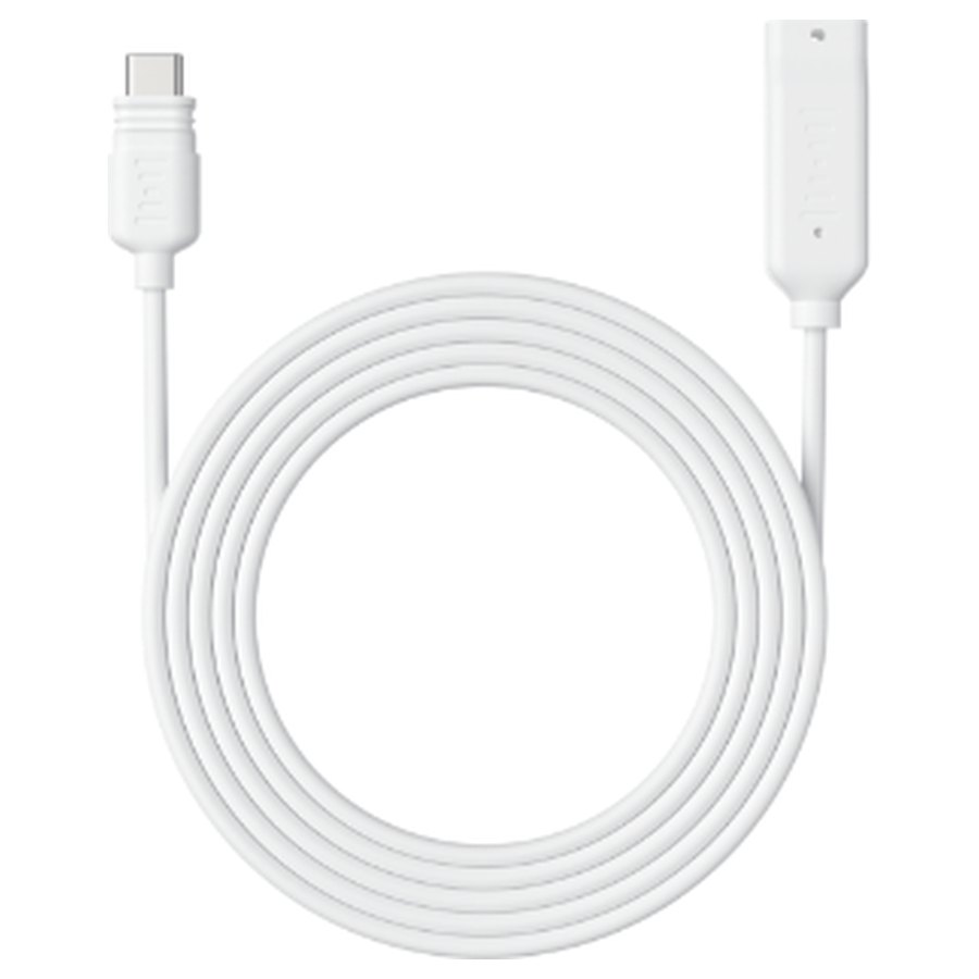 Reolink USB-C ilginamasis kabelis saulės baterijai, baltas