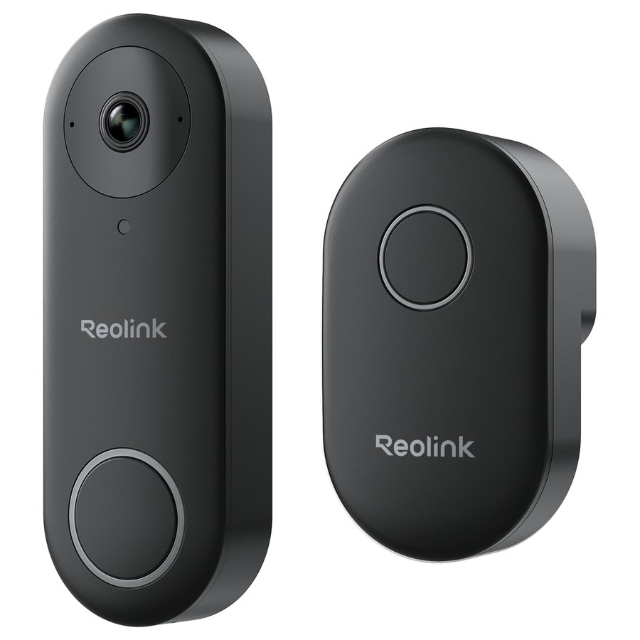 Reolink Whole-Home Advanced stebėjimo komplektas: įrašymo įrenginys, 2 kameros ir vaizdo durų skambutis, 4 įrenginiai