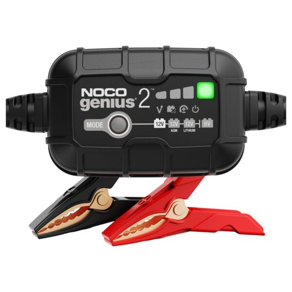 NOCO GENIUS2 akumuliatorių kroviklis 6V/12V 2A
